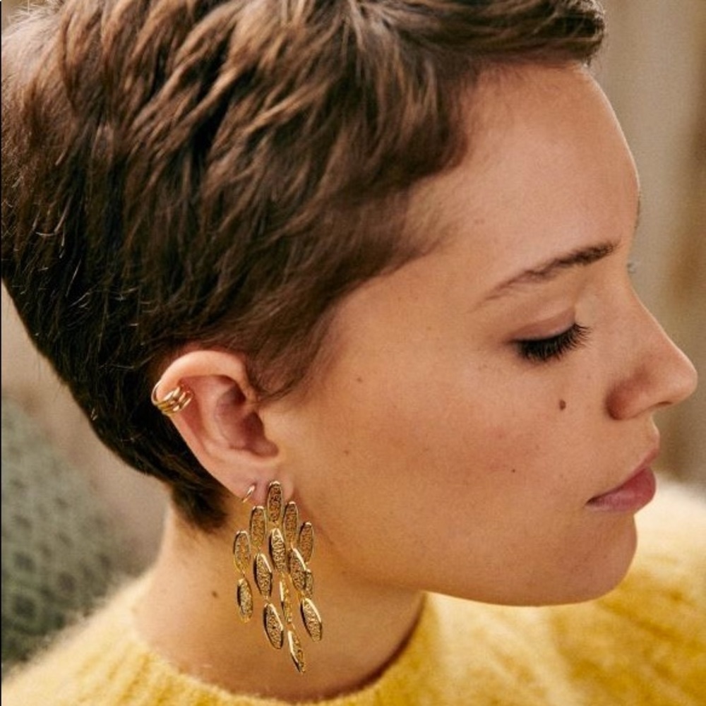 Sezane Colombe Earrings (with small defect)